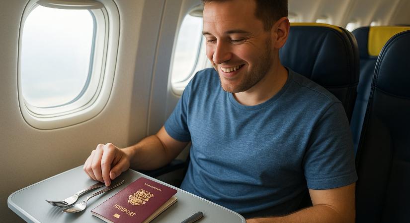 Egy utas elkezdte megenni az útlevelét, kényszerleszállást hajtott végre a Ryanair gépe