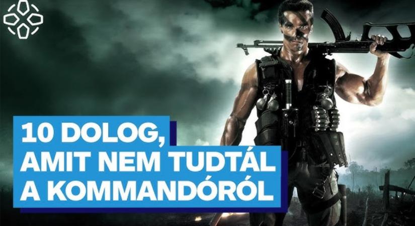 [VIDEÓ] Ereszd ki a gőzt! - 10 dolog, amit nem tudtál a 40 éves Kommandóról