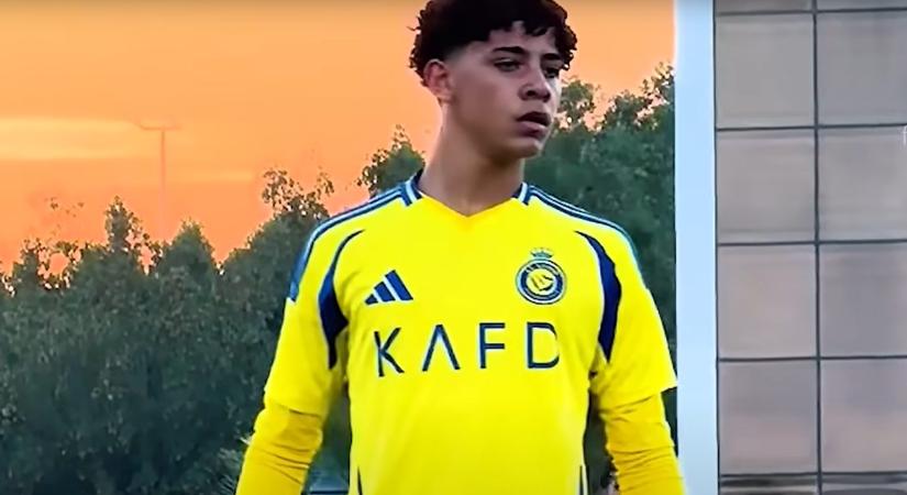 Pérez elnök a Real Madridban akarja látni Cristiano Júniort