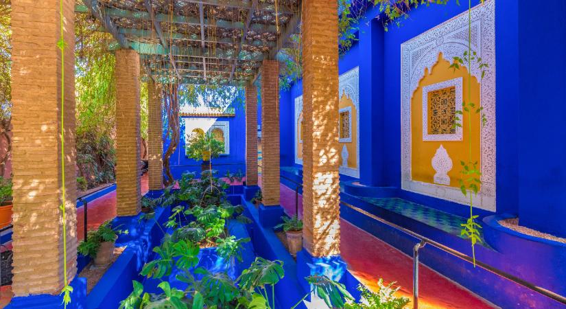 Majorelle-kert Marokkó