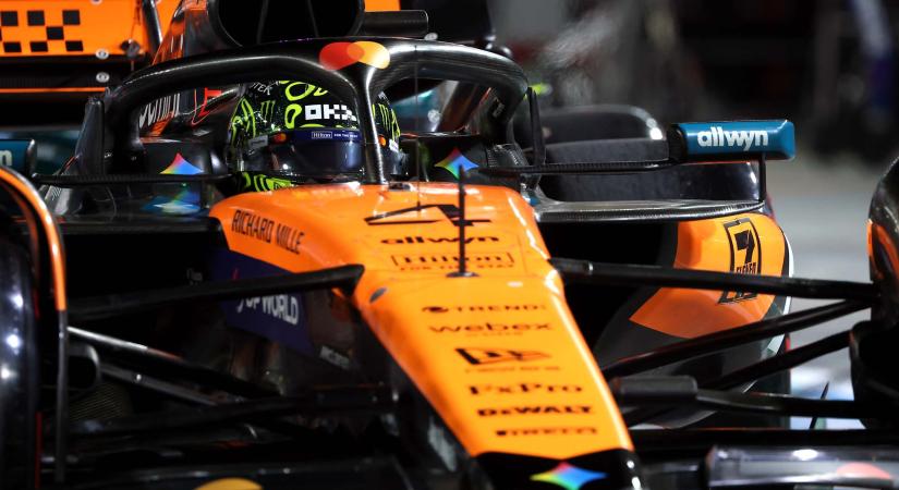 Norris betegséggel bajlódik, ráadásul a McLaren sem elég gyors
