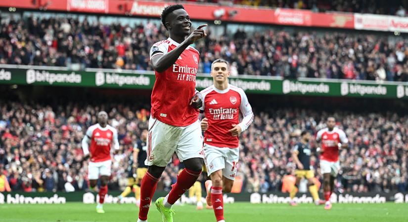 PL: magabiztos győzelmet aratott városi riválisa ellen az Arsenal! – videóval