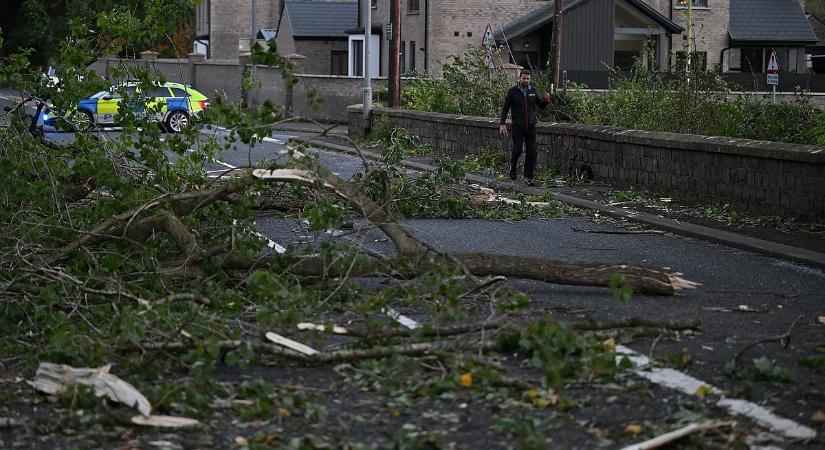 Több tízezren áram nélkül: az Amy ciklon letarolta Európát