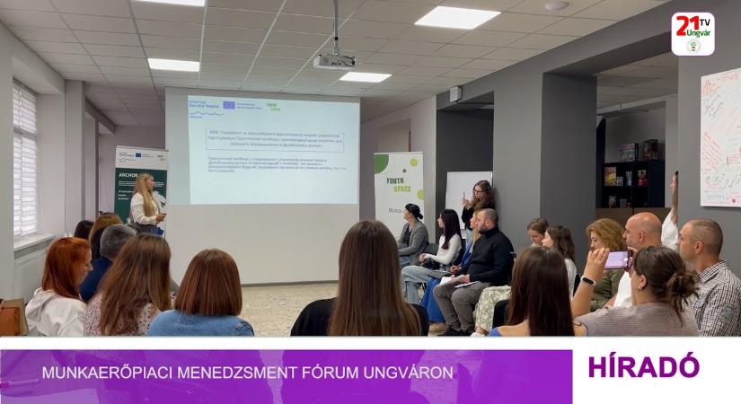 Munkaerőpiaci menedzsment fórum Ungváron (videó)