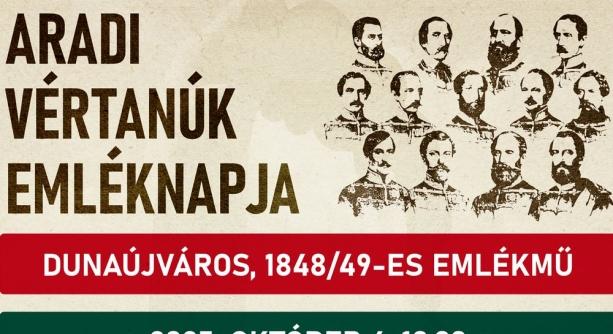 Emlékezzünk együtt az aradi vértanúkra!