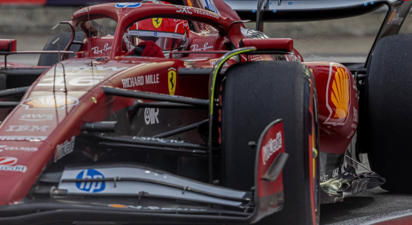 F1: Ördögi spirálba került Leclerc
