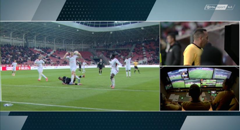 A futballtörténelem egyik legfurcsább tizenegyesét fújták be a Debrecen-Győr bajnokin
