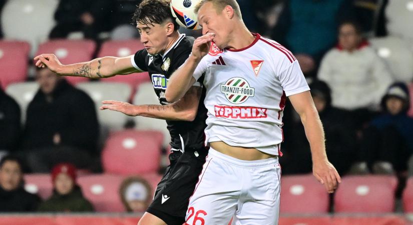 Egy pontot sikerült elhoznia a ETO FC-nek a debreceni Nagyerdei Stadionból