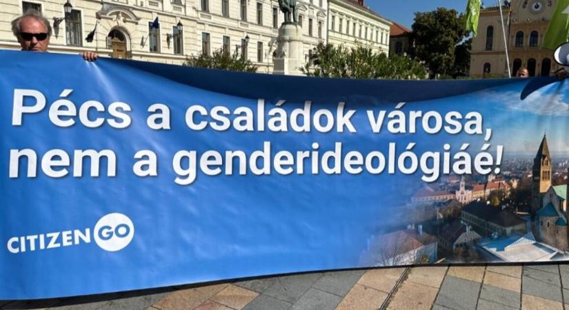 Pride vs. normalitás – A családi értékek mellett demonstráltak Pécsen