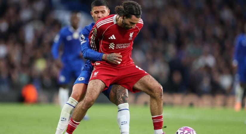 Chelsea–Liverpool: az angolok szerint Szoboszlai volt a gyenge csapat legjobbja