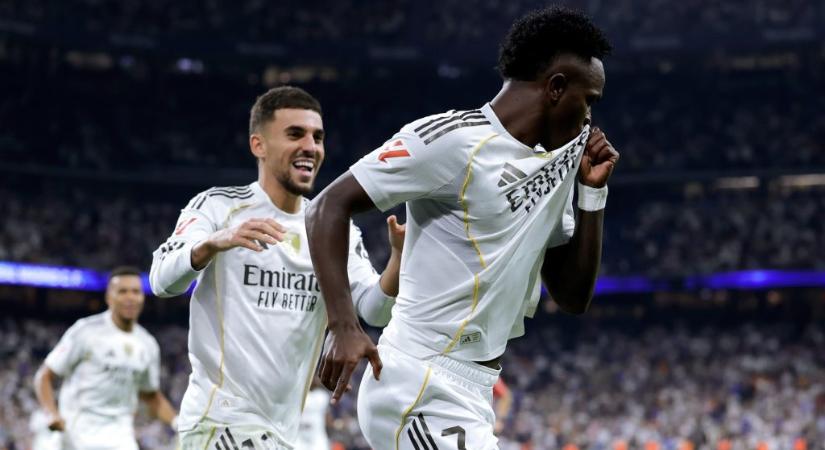 Vinícius bepattintotta és bepasszírozta – újra nyert a Real