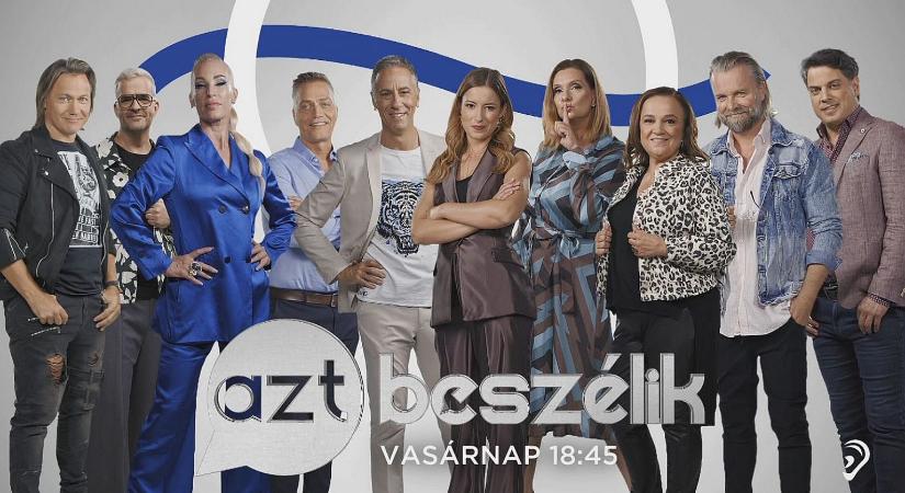 Azt beszélik: könnyed, humoros, olykor komolyabb hangvételű talkshow a Dunán