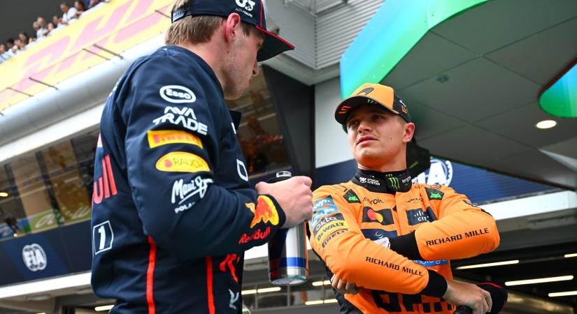 F1: Norris befeszült Verstappen miatt?