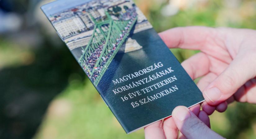 Elég kis csoffadtra sikeredett a prospektus, amelyben az elmúlt 16 év kormányzati eredményeit sorolja fel a CÖF