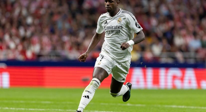 Vinícius Júnior nagyon elégedett a saját teljesítményével Madridban