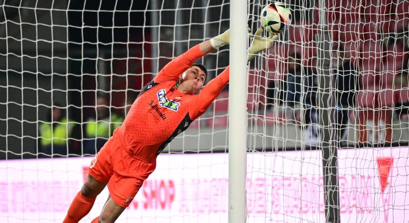 Ritkán látható jelenetsor a Debrecen–Győr bajnokin