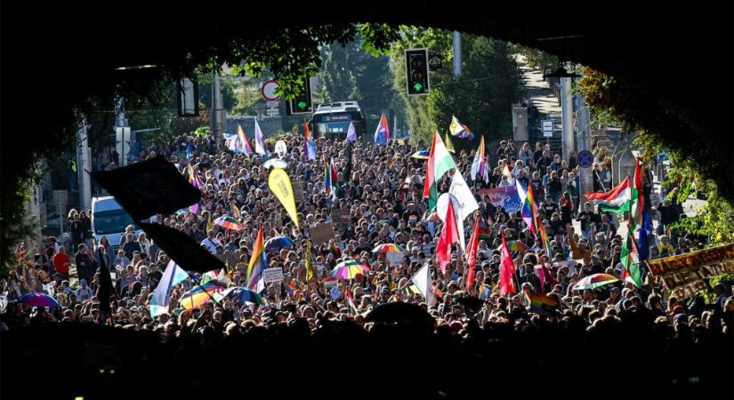 „Leszarom a bírságot, nem fogom kifizetni, majd leülöm” – felvonulókat kérdeztünk a Pécs Pride-on