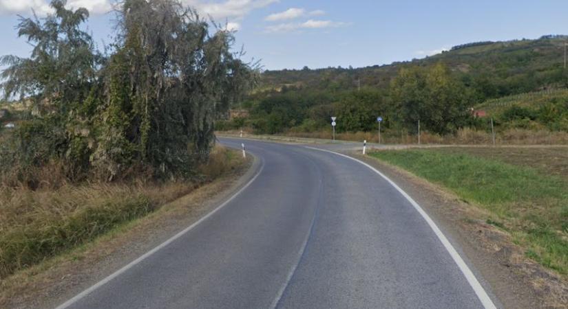 Traktorral ütközött egy autó Tarcalnál