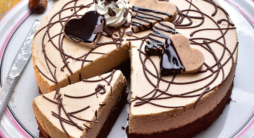 Októberi esték megédesítője: tejszínes gesztenyetorta gesztenyeszívekkel