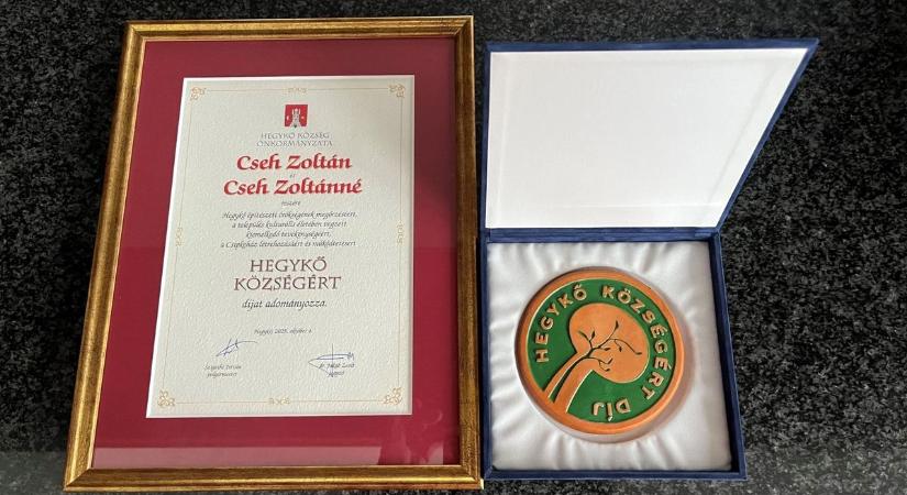 Hegykőért díjat kaptak a Csipkeház tulajdonosai - fotók