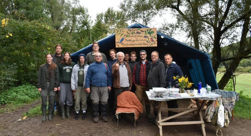 Negyvenedik alkalommal rendezték meg a Madárvonuláskutató és Természetvédelmi Tábort az Aggteleki Nemzeti Parkban