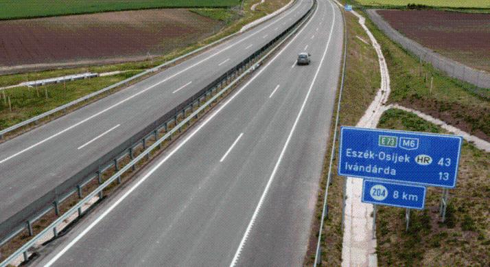 Mostantól autópályán juthatunk el Horvátországba – Elkészült az A5-ös szakasz