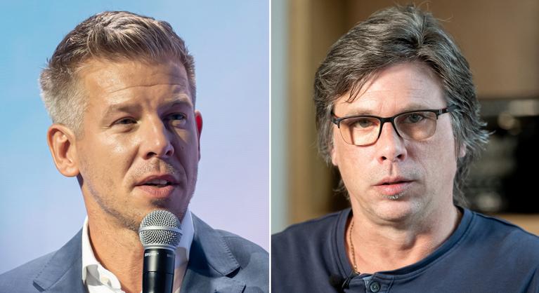 Ismét egymásnak esett Magyar Péter és Hont András