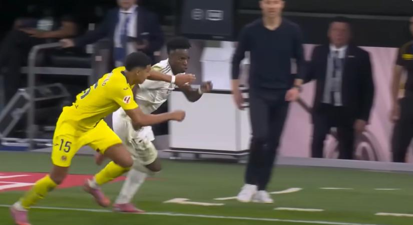 Vinícius Jr. bolondot csinált a Real Madrid-meccs játékvezetőjéből