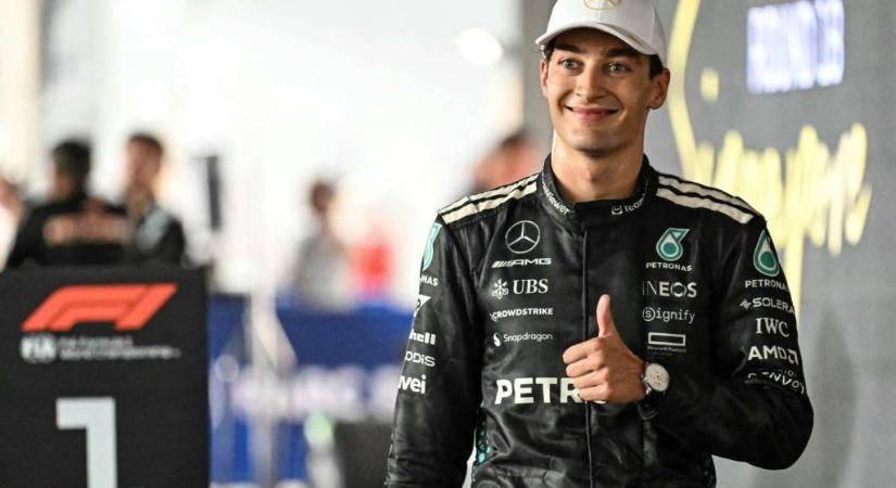 Russell parádézott a Szingapúri Nagydíjon, a McLaren már világbajnok