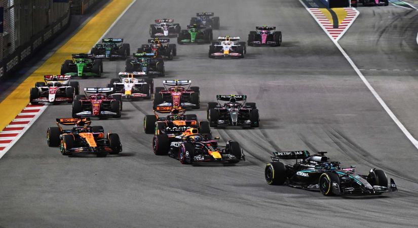 Bajnok a McLaren, csökkent Piastri előnye: így áll az F1-es pontverseny Szingapúr után!
