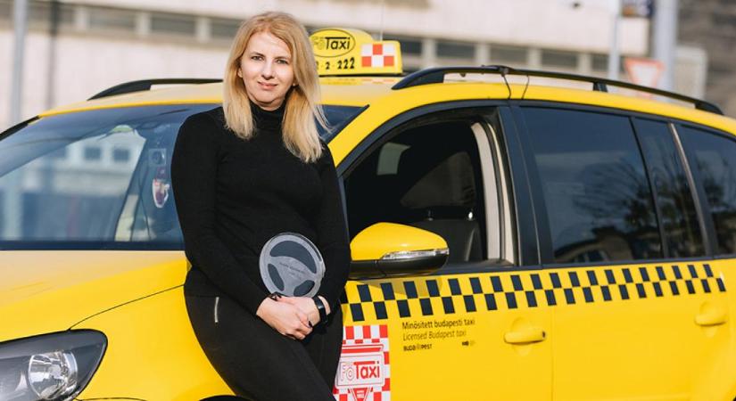Háromgyermekes magyar édesanya az év taxisofőrje