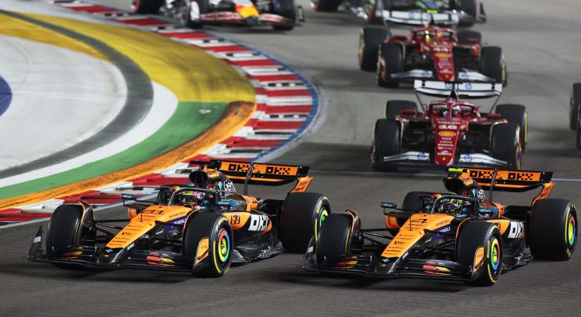Piastri félbeszakította Zak Brownt a rádión – a McLarennél forrnak az indulatok