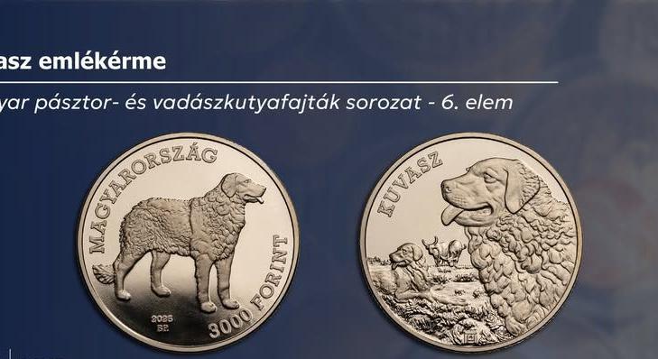 Új emlékérme az Állatok Világnapján