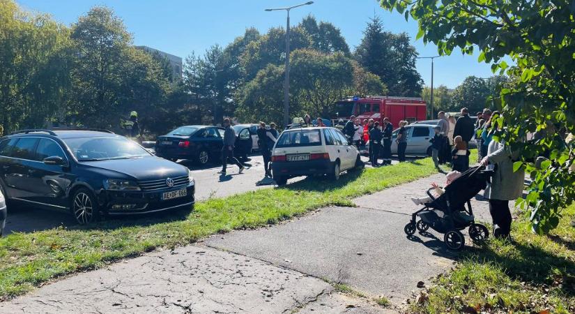 Több autó karambolozott Nagykanizsán