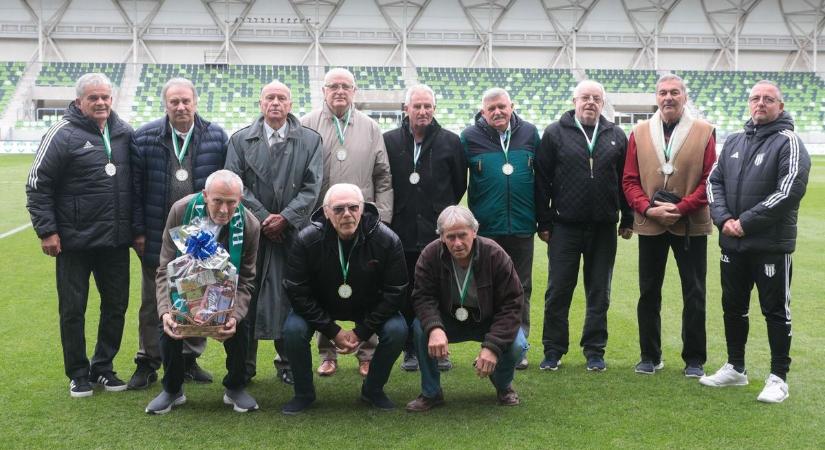 Haladás: az 50 évvel ezelőtti kupahősöket ünnepelték - Fotók!