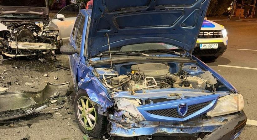 Három gépkocsit ütött el egy negyedik – Egy nő megsérült
