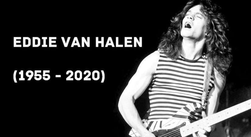 5 éves hunyt el Eddie Van Halen, a 20. század egyik nagy hatású gitárosa