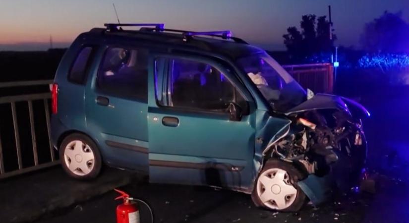 Videó: balesetet okozott, majd elmenekült a sofőr Szabolcsban