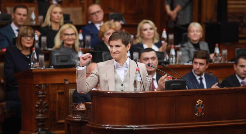 Brnabić: Készen a párbeszédre, rendőrök jelenléte nélkül lesz parlamenti ülés