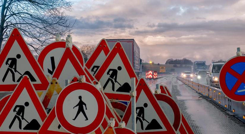 Az M1-esen autózna? Készüljön, durva lezárások jönnek