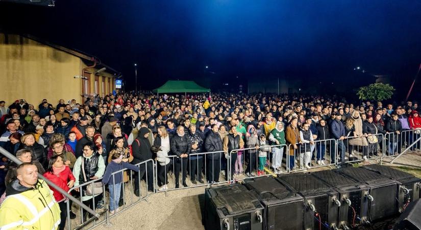 Rekordszámú közönséggel ünnepelt a hajdú-bihari falu