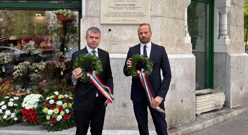 Gróf Batthyány Lajos mártír miniszterelnökre emlékezett Ágh Péter