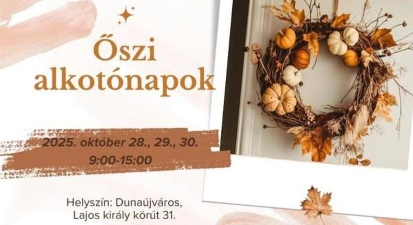 Őszi alkotónapok a Digitális Közösségi Alkotóműhelyben
