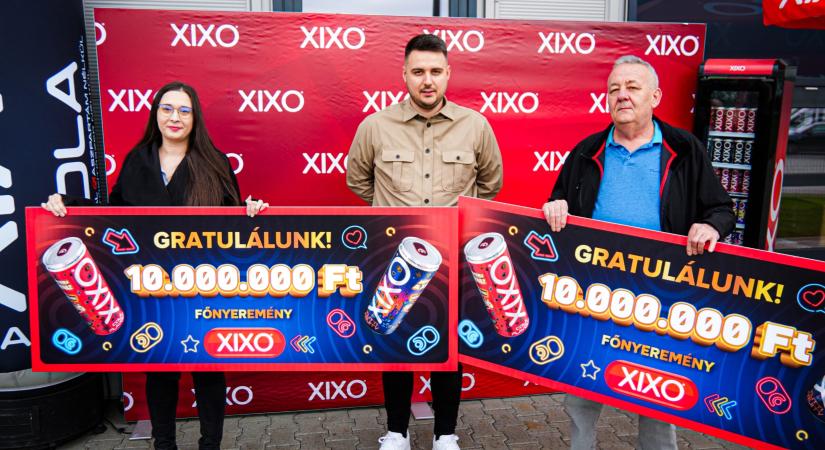 Rekordsikerrel zárult a XIXO nyári nyereményjátéka – kétszer 10 millió forint talált gazdára