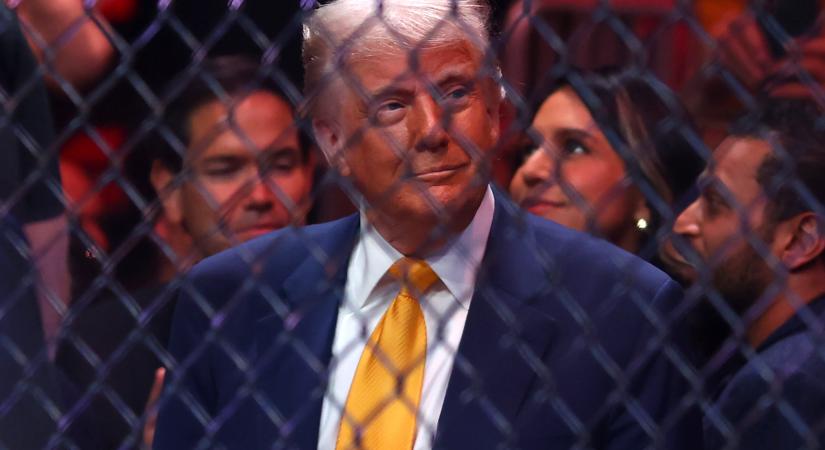 Trump UFC-gálát rendeze a 80. születésnapjára a Fehér Ház kertjében