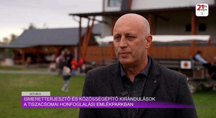Aktuális (2025.10.06) Ismeretterjesztő és közösségépítő kirándulások a tiszacsomai honfoglalási emlékparkban (videó)