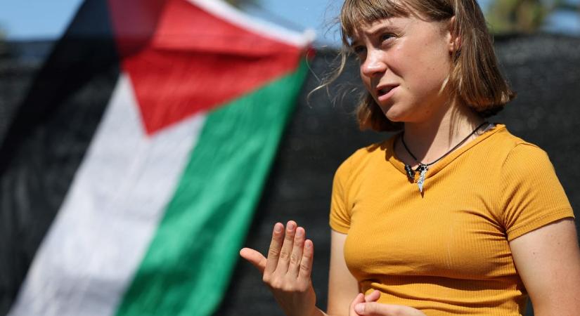 Izrael kitoloncolta Greta Thunberget és 170 aktivistatársát