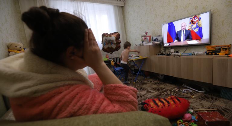 Így mutatja be a NATO-országok elleni légtérsértéseket az orosz propaganda