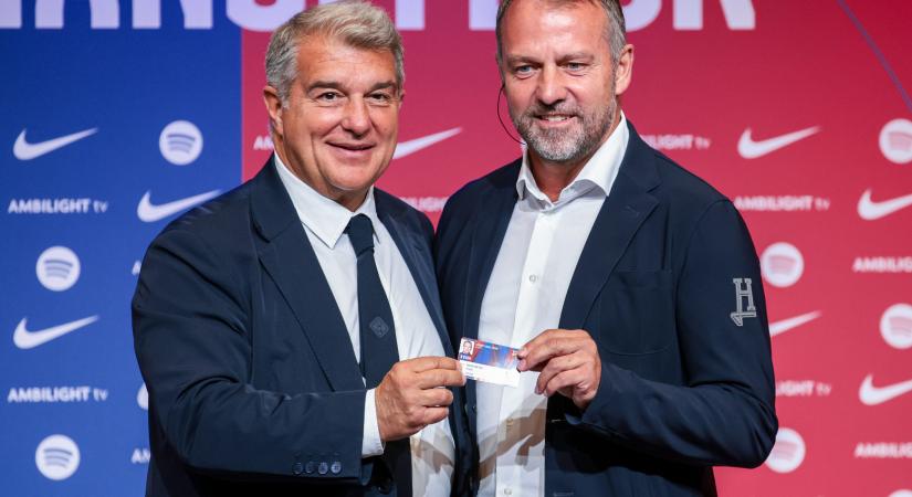 Laporta teljes bizalmáról tájékoztatta Hansi Flicket