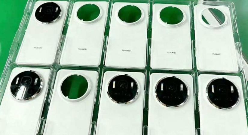 Fotókon a Huawei Mate 80 hátoldala